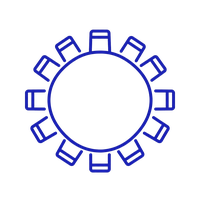 Boardroom table icon