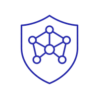 Security and resilience icon